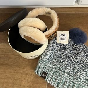 UGG beanie and earmuffs